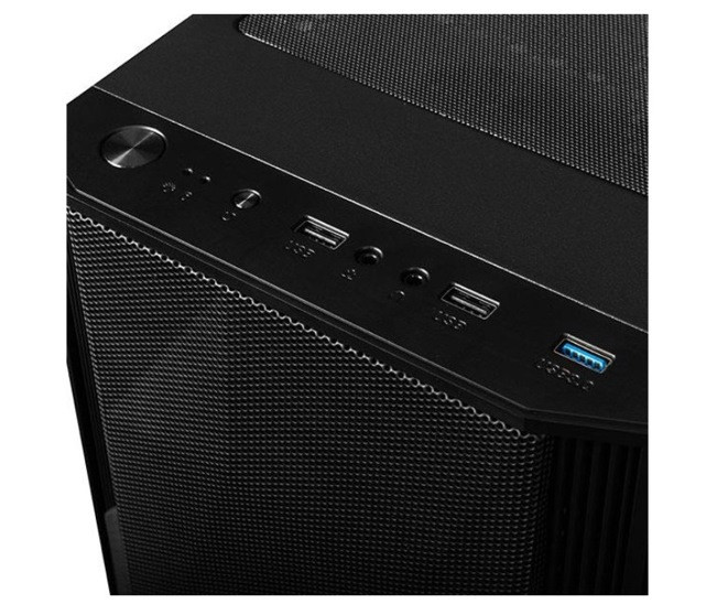 OBUDOWA LOGIC AGIR MESH+GLASS USB 3.0 BLACK BEZ ZAS - zdjęcie 3