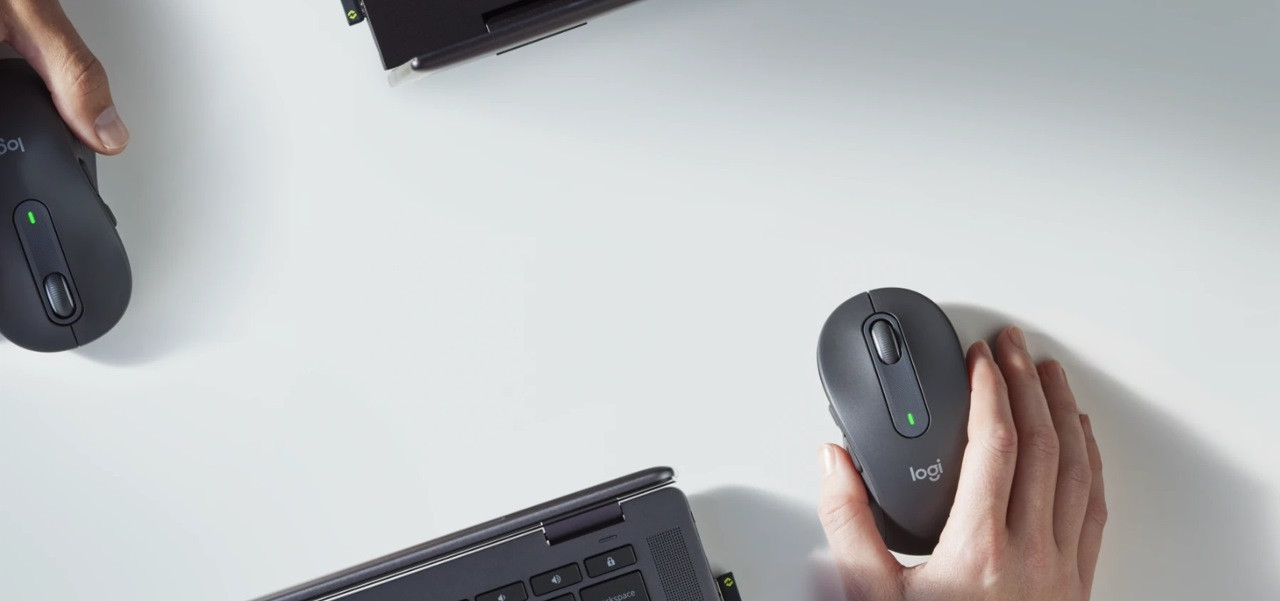 Mysz Logitech Signature M650 Wireless Mouse GRAPH - zdjęcie 4