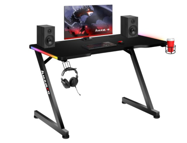 Biurko gamingowe Huzaro Hero 2.5 RGB - zdjęcie 2