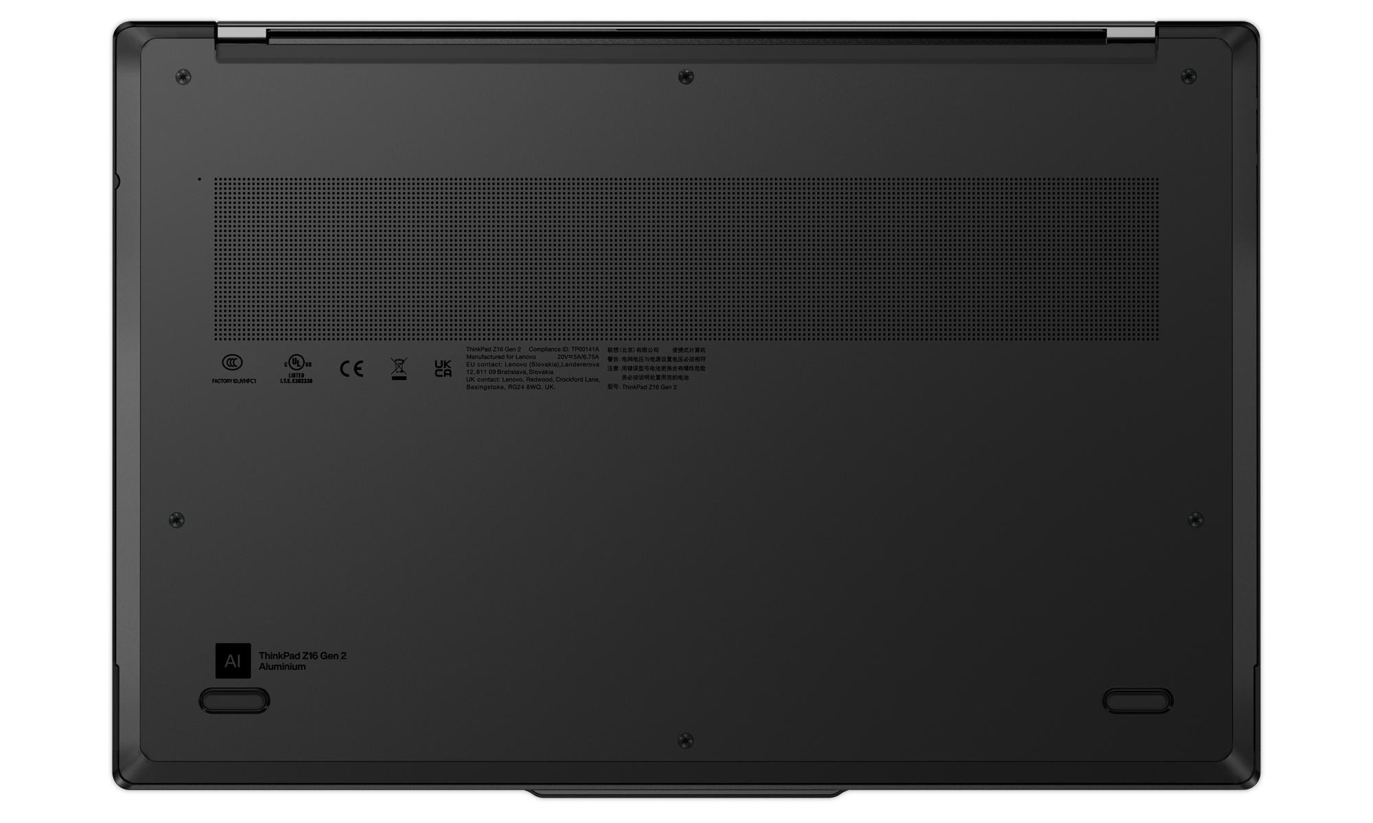 Lenovo ThinkPad Z16 AMD G2 Ryzen 7 Pro 7840HS 16" WQUXGA OLED 400nits 32GB LPDDR5x 6400 SSD1TB Radeon RX 6550M 4GB W11Pro 3Y OnSite - zdjęcie 6