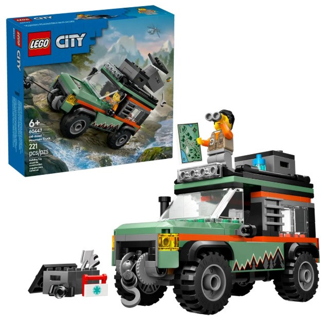 LEGO CITY 60447 Górska ciężarówka terenowa 4x4 - zdjęcie 1