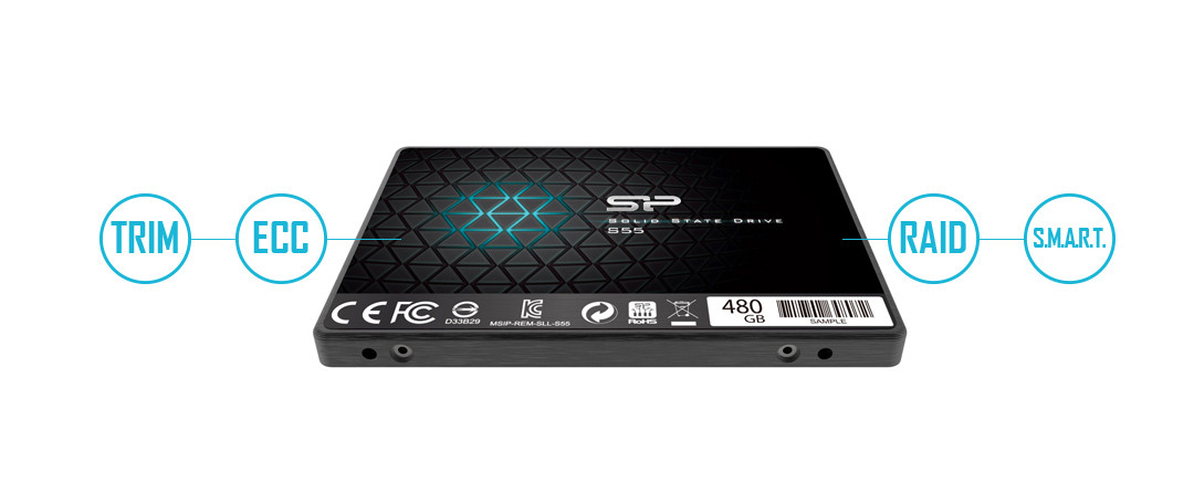 SSD Silicon Power S55 120GB 2.5" SATA3 7mm - zdjęcie 6