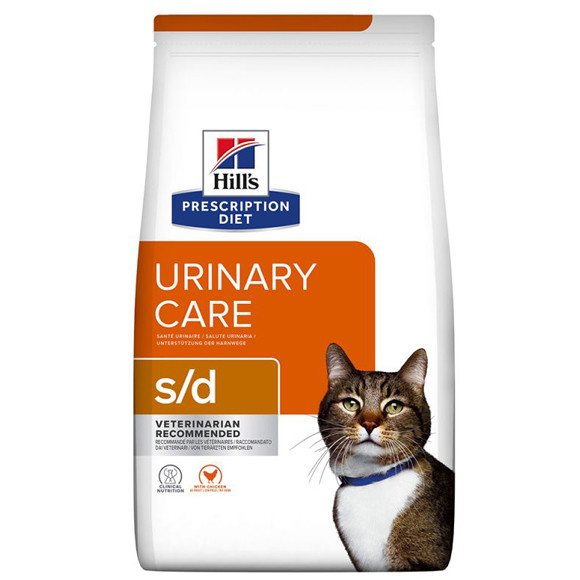 HILL'S Prescription Diet Urinary Care s/d - sucha karma dla kota - 3 kg - zdjęcie 2