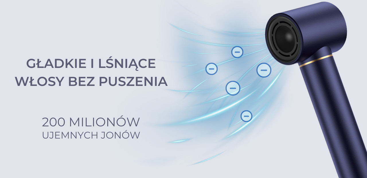 Suszarka do włosów Havit HD634-EU (niebieski) - zdjęcie 7