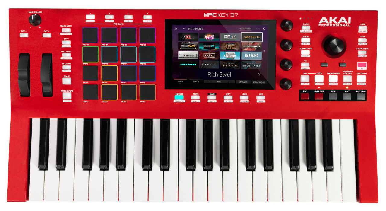 AKAI MPC Key 37 - Samodzielna stacja robocza - zdjęcie 2