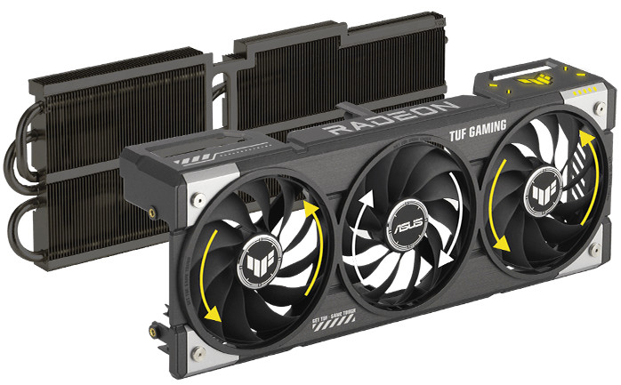 Karta graf. ASUS TUF RX9060XT O16G GAMING - zdjęcie 8