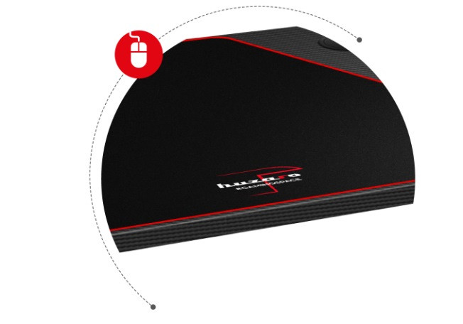 Biurko gamingowe Huzaro Hero 4.7 Black - zdjęcie 5