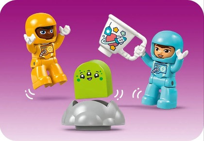 LEGO DUPLO 10422 Przygoda w promie kosmicznym 3 w 1 - zdjęcie 5