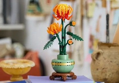 LEGO ICONS 10368 Botanicals - Chryzantema - zdjęcie 5