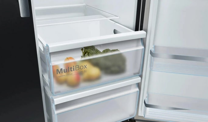 Lodówka BOSCH Serie 6 KAD93ABEP Pełny No Frost Dystrybutor wody 178,7cm - zdjęcie 9