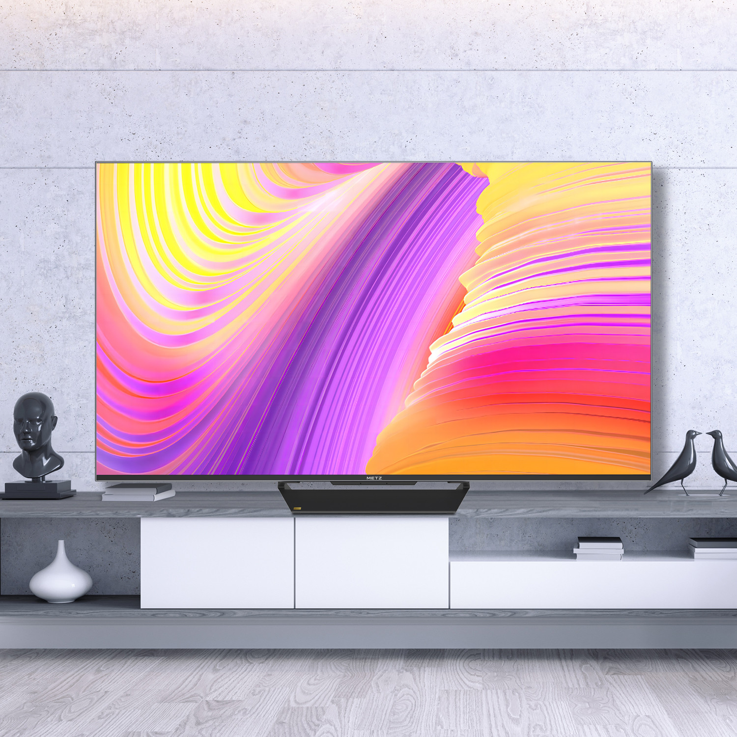 Telewizor 75" METZ MiniLED 75MNE9000Z 120Hz 4K Ultra HD Google TV HDR HLG Dolby VISION-ATMOS - zdjęcie 1