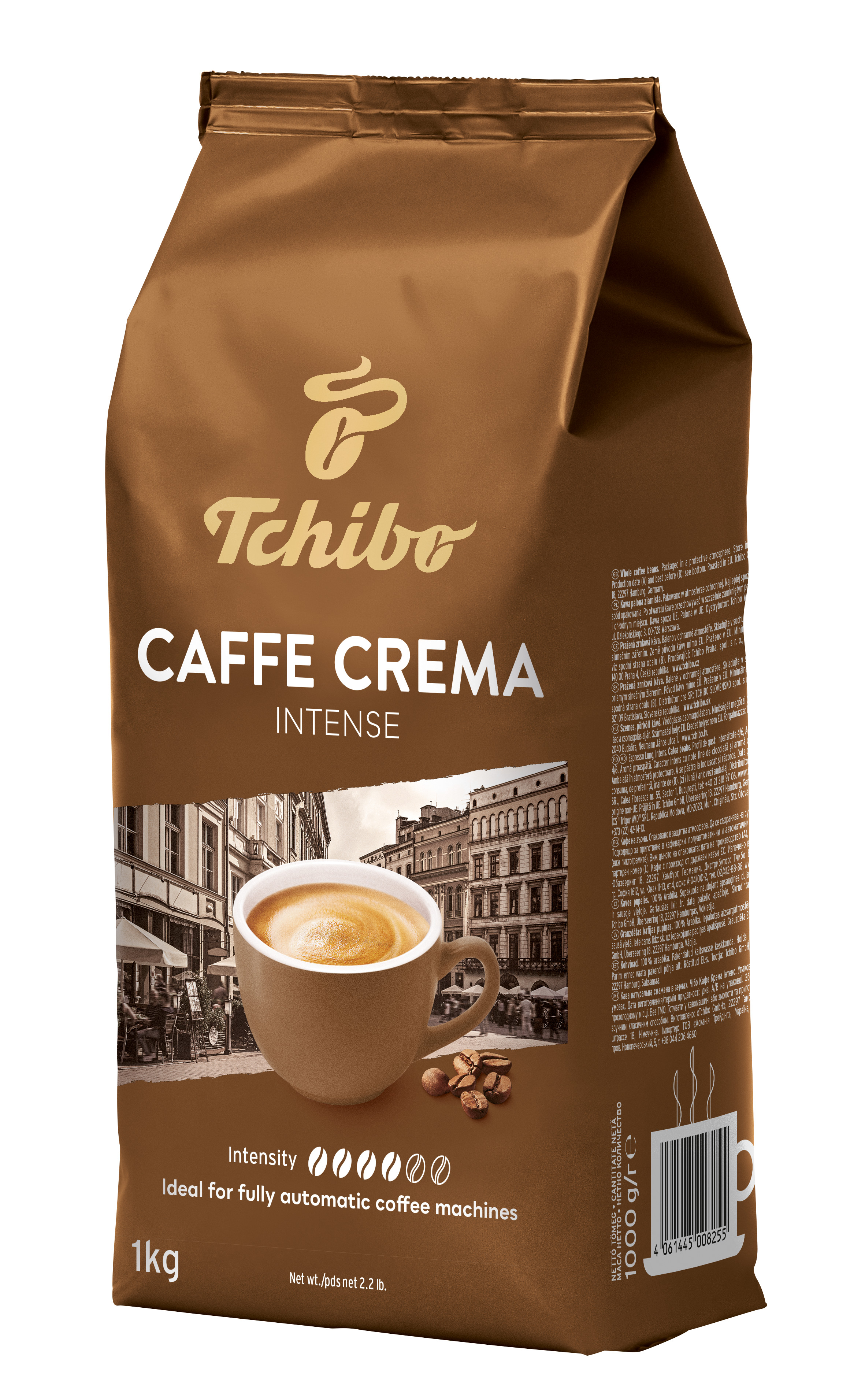 Kawa ziarnista Tchibo Cafe Crema Intense 1KG - zdjęcie 1