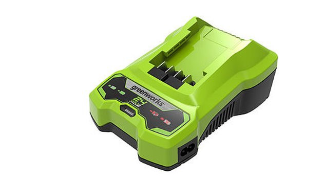 24V Ładowarka 2A GREENWORKS G24C - 2932407 - zdjęcie 1