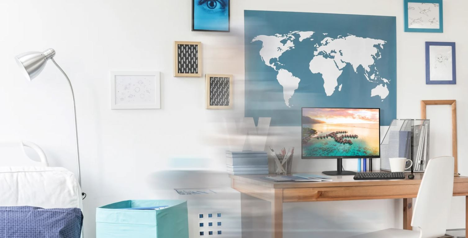 MONITOR AOC LED 23,8" 24B2XD - zdjęcie 2
