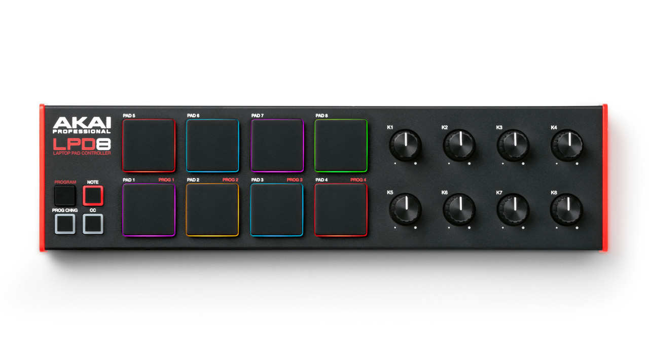 AKAI LPD 8 MKII - Mini kontroler USB/MIDI - zdjęcie 2