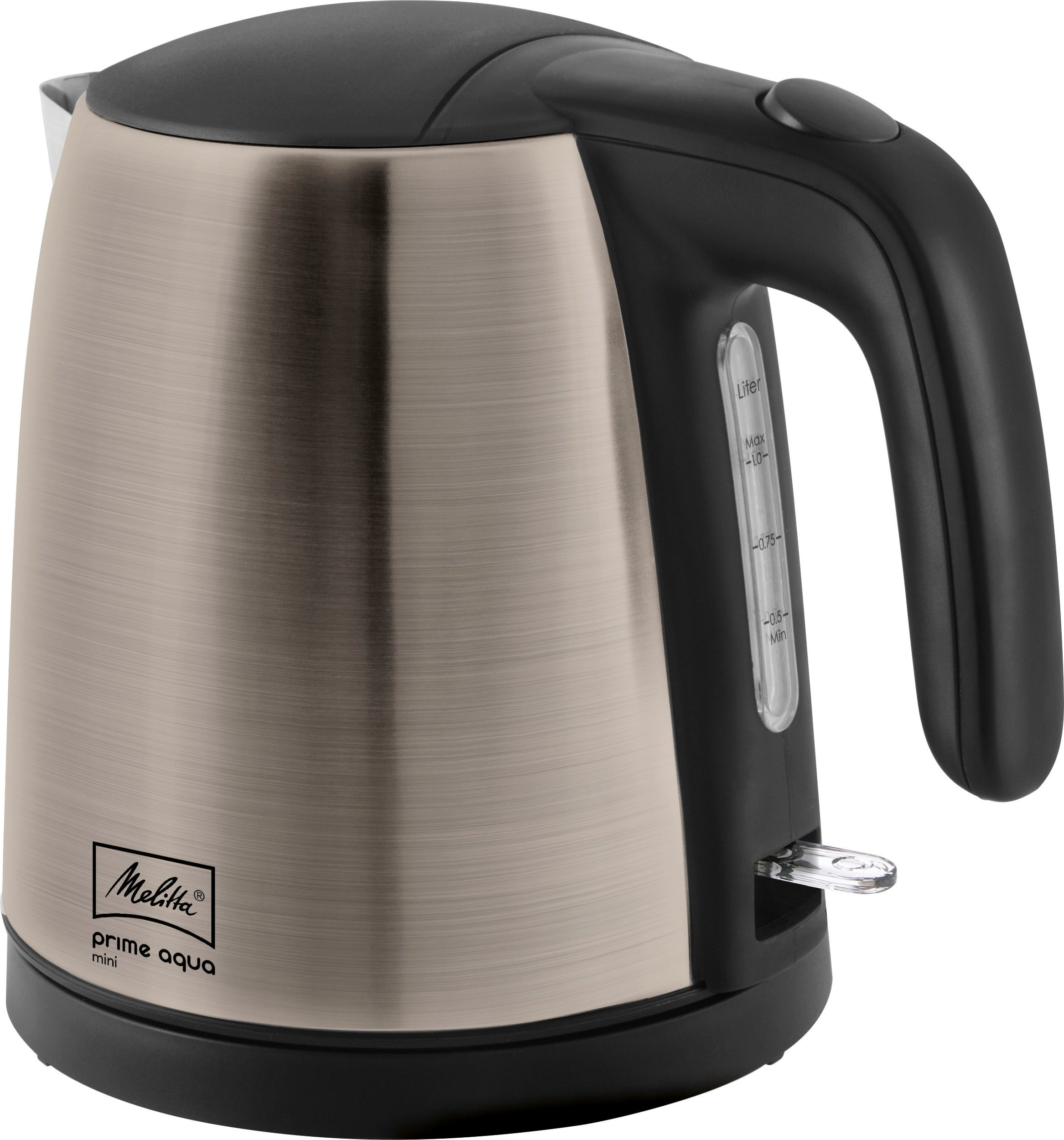 Czajnik elektryczny PRIME AQUA MINI METALLIC GREY - zdjęcie 1
