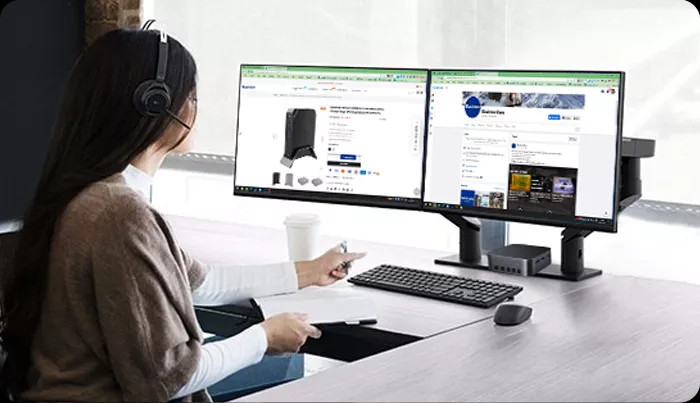 Mini PC Blackview MP80 N97/16GB/SSD 1TB/W11 Pro czarny - zdjęcie 15