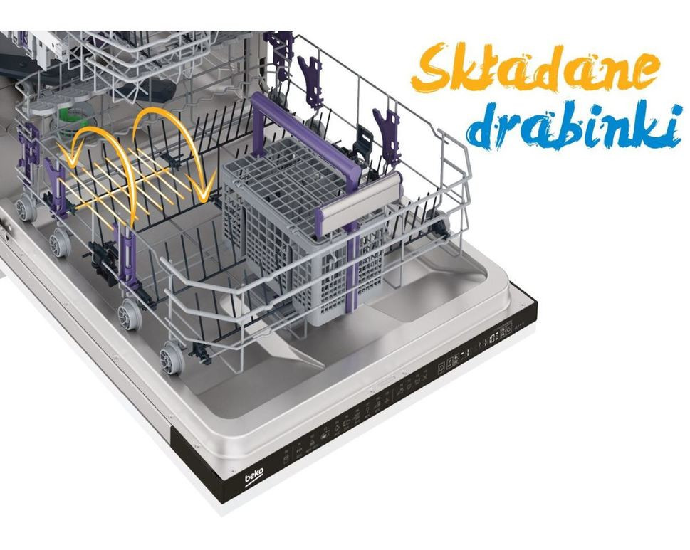 Zmywarka do zabudowy BEKO DIN35320 - zdjęcie 4