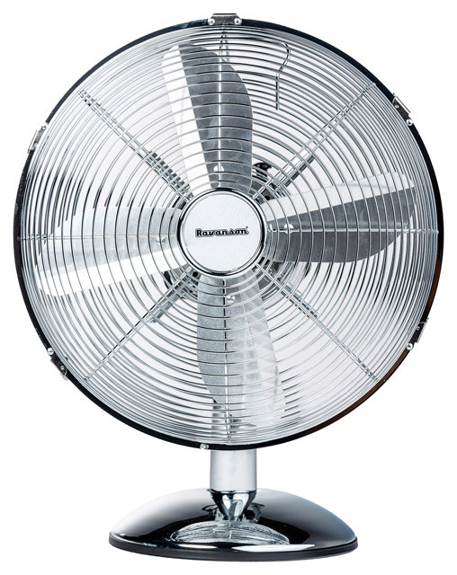 Wentylator biurkowy Ravanson WT-7033N (inox) - zdjęcie 1