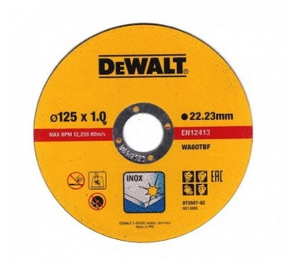 Tarcza tnąca do metalu DT3507-QZ DEWALT - zdjęcie 1
