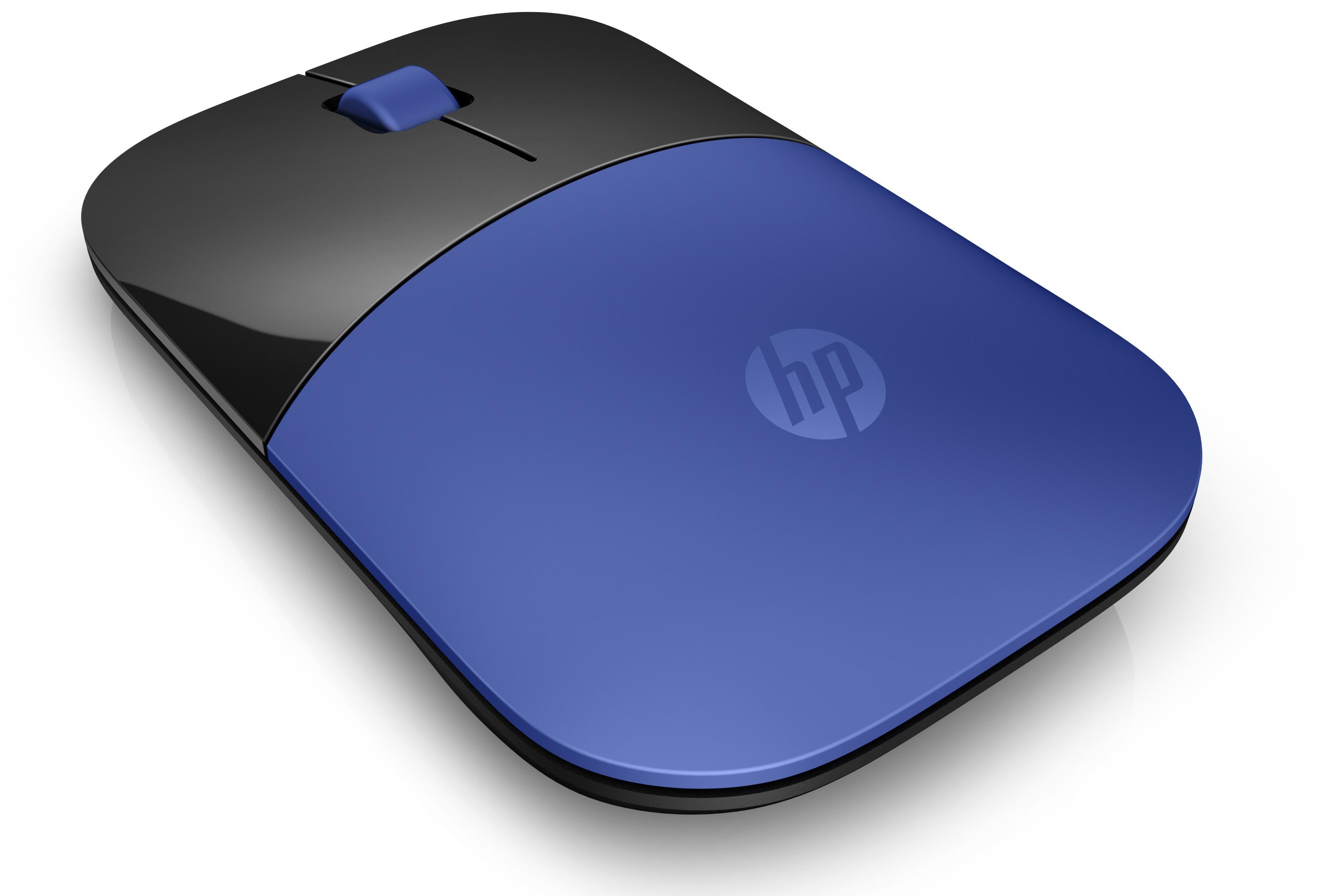 HP Z3700 Wireless Optical Mouse Blue V0L81AA - zdjęcie 1