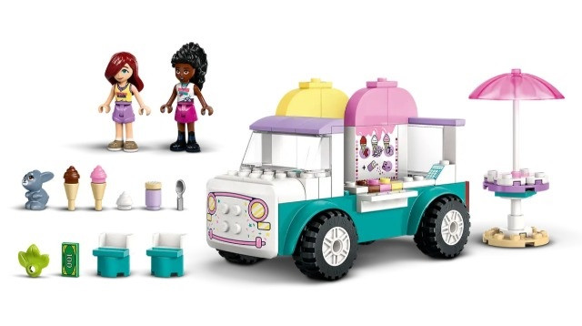 LEGO FRIENDS 42644 Furgonetka z lodami w mieście Heartlake - zdjęcie 2