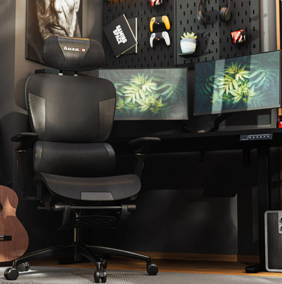 Fotel gamingowy Huzaro Combat 7.9 Black - zdjęcie 9