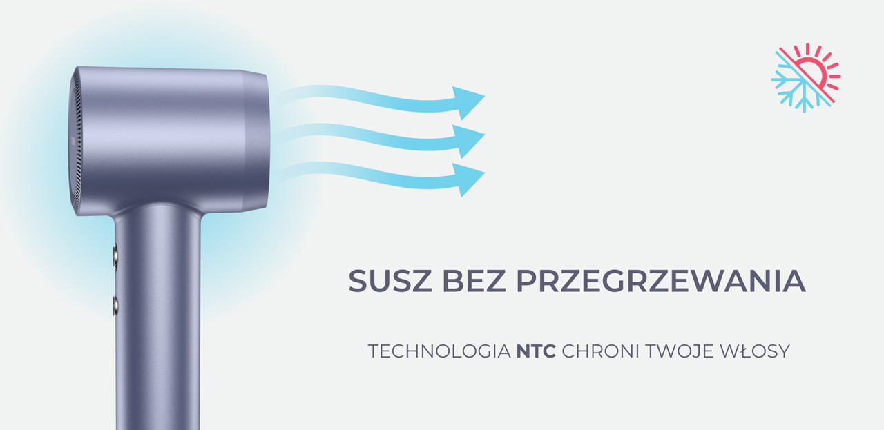 Suszarka do włosów Havit HD202-EU - zdjęcie 4