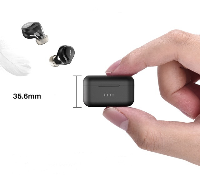 Słuchawki TWS TOZO NC7 Pro Black - zdjęcie 3