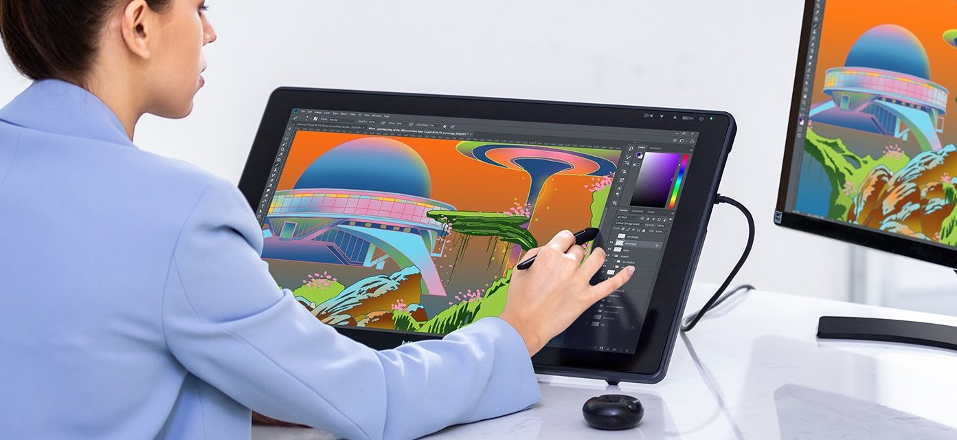 Tablet graficzny Huion Kamvas 22 Plus - zdjęcie 4