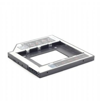 Ramka Montażowa Gembird Slim HDD/SSD 5.25->2.5 (W MIEJSCE CD/DVD W LAPTOPIE) - zdjęcie 3