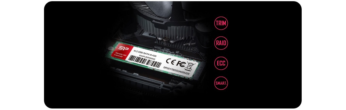 SSD Silicon Power Ace A55 128GB M.2 (3D NAND) - zdjęcie 6