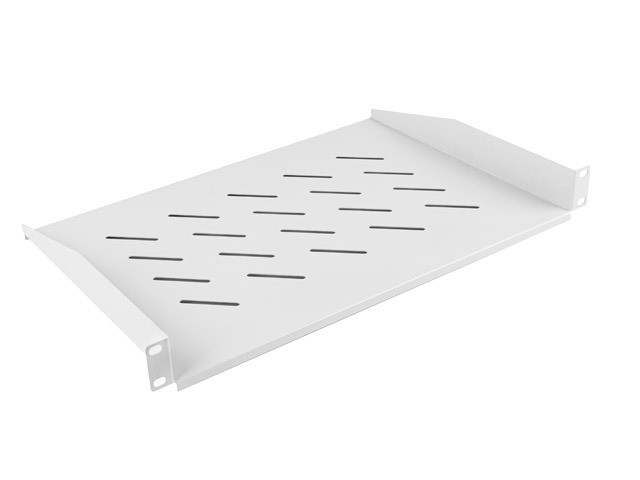 Lanberg półka do szaf 19" uniwersalna 1u szara ak-1008-s - zdjęcie 1