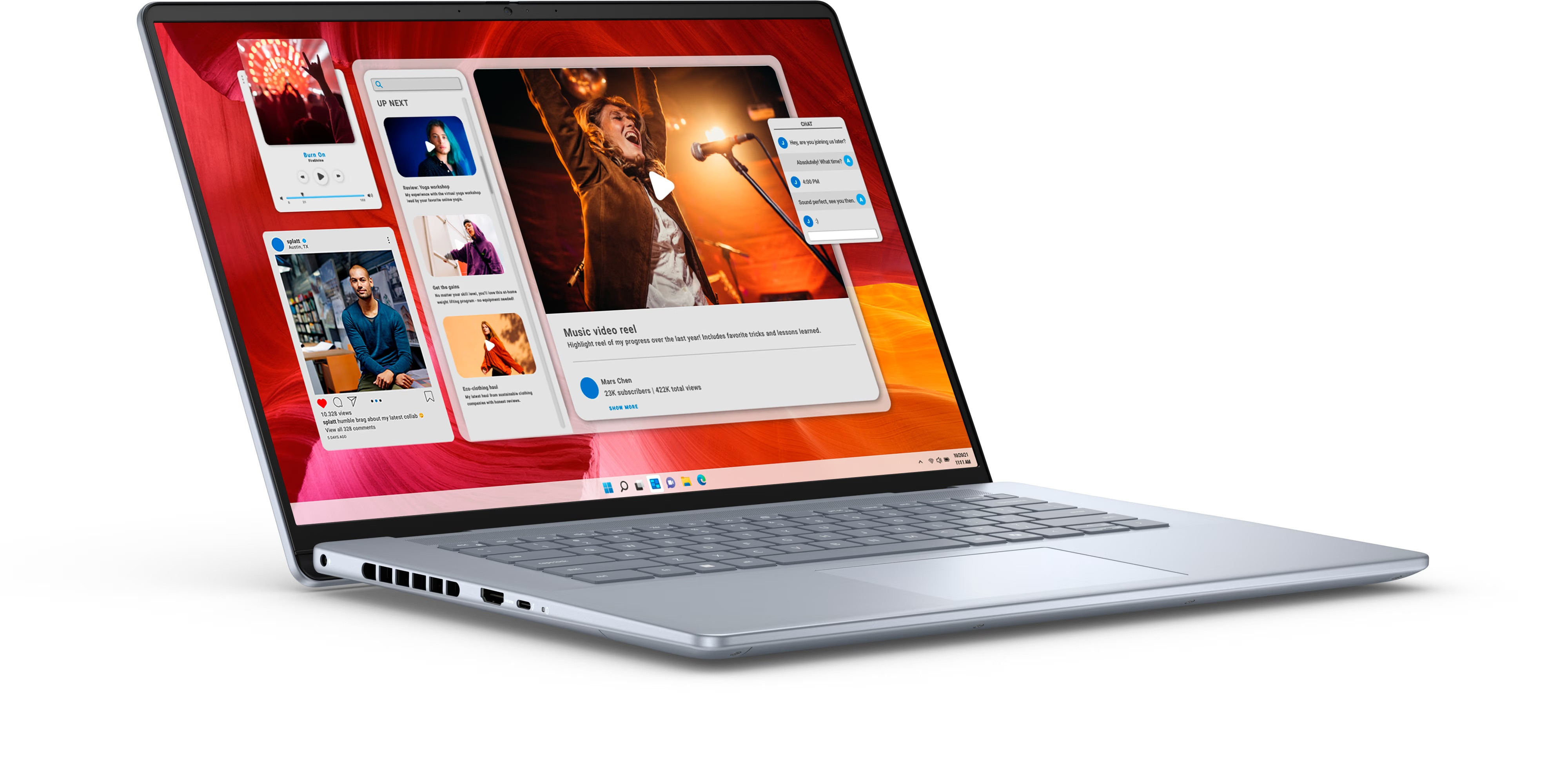 Dell Inspiron 16 Plus 7640 Ultra 7 155H 16" 2K 120Hz 300nits 16GB DDR5 SSD1TB GeForce RTX 4050 W11Pro - zdjęcie 3