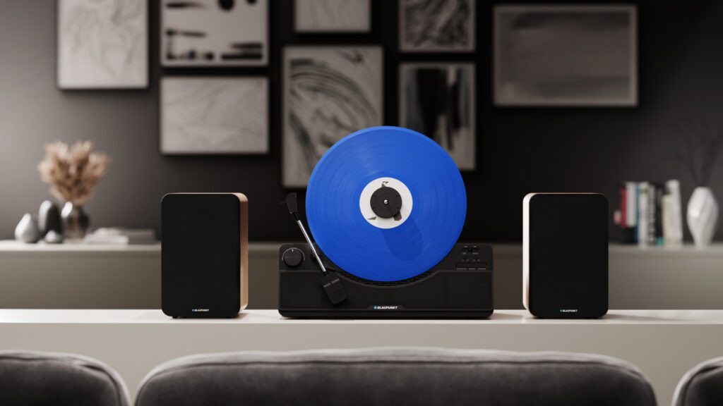 Gramofon wertykalny BLAUPUNKT VT100BK - zdjęcie 5
