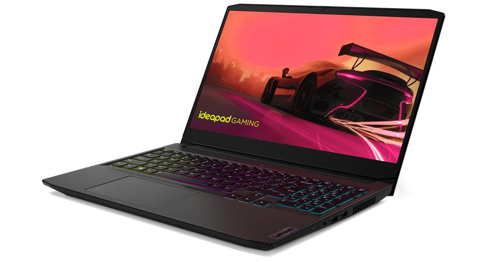 Lenovo IdeaPad Gaming 3 15ACH6 Ryzen 5 5500H 15.6" FHD IPS 250nits AG 60Hz 8GB DDR4 3200 SSD512 GeForce RTX 2050 4GB NoOS Shadow Black - zdjęcie 2