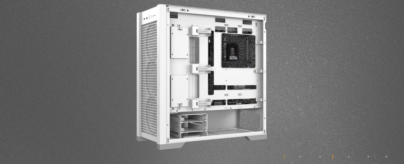 Obudowa Asus TUF GAMING GT302 TG ARGB WHITE - zdjęcie 6
