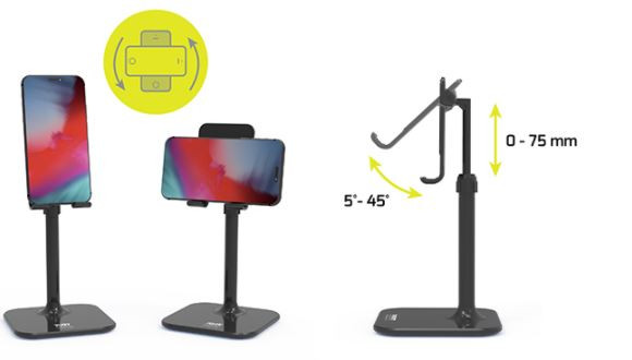 Podstawa do smartfona PORT DESIGNS 901106 Ergo - zdjęcie 1