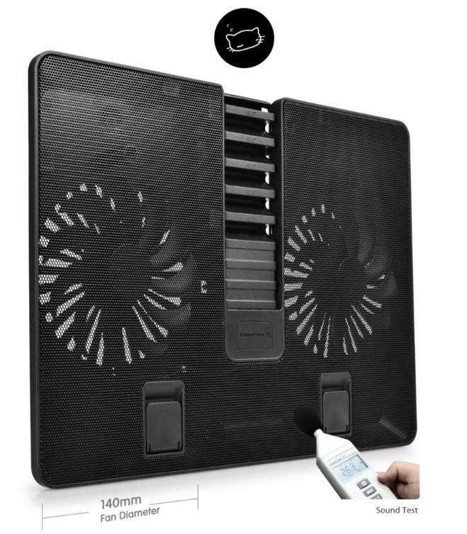 Podkładka chłodząca DeepCool U PAL (DP-N214A5-UPAL) - zdjęcie 5