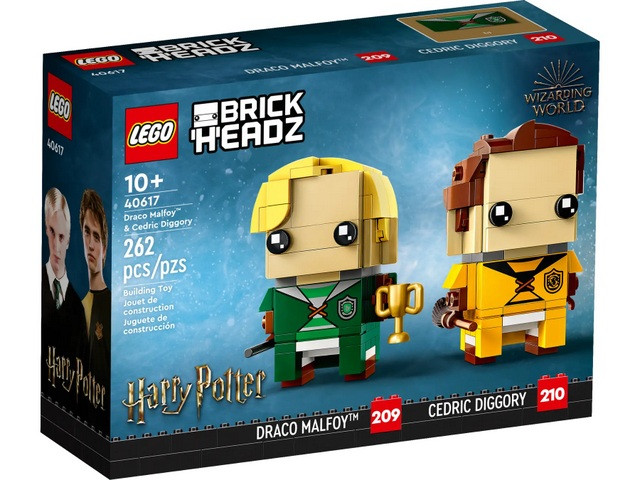 LEGO BrickHeadz 40617 Draco Malfoy i Cedric Diggory - zdjęcie 1