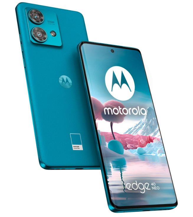 Smartfon Motorola Edge 40 Neo 12/256GB 6,55" OLED 1080x2400 5000mAh Dual SIM 5G Caneel Bay - zdjęcie 1