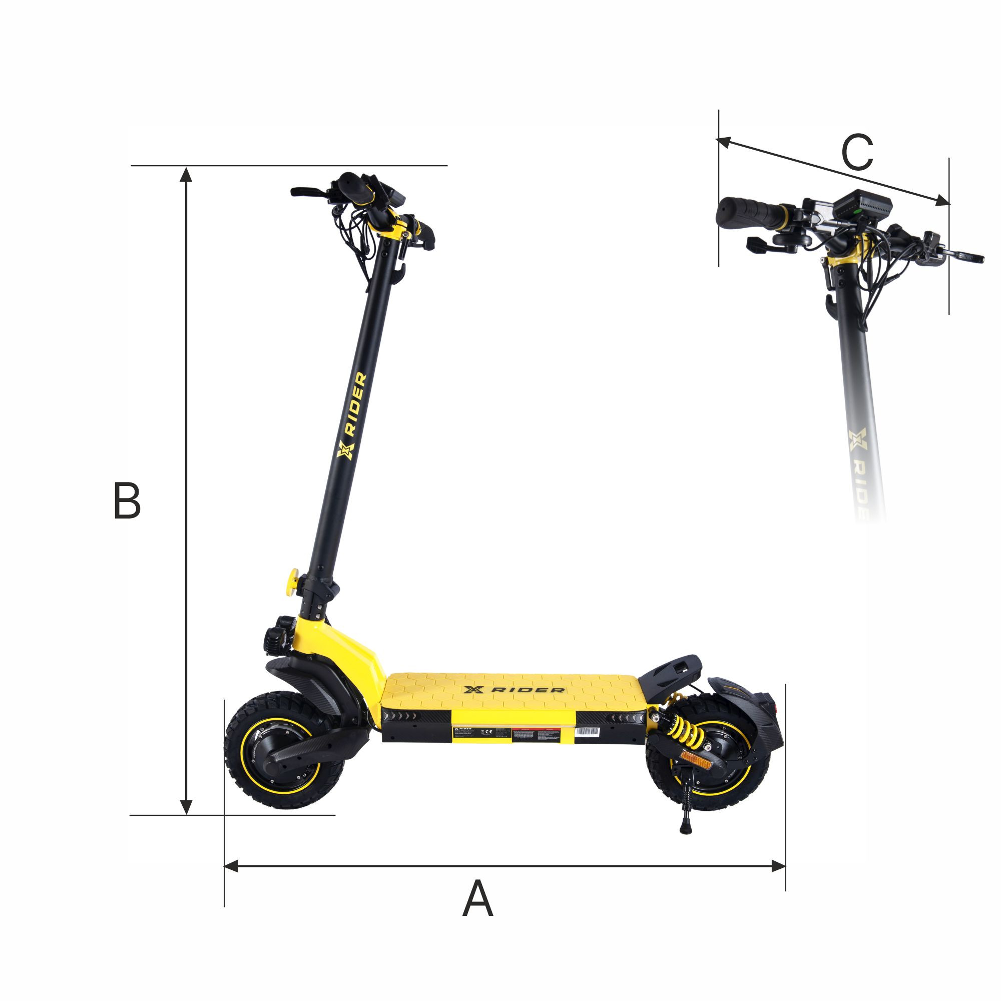 Hulajnoga Elektryczna Manta XRIDER F10 Pro 2x1400W - zdjęcie 19