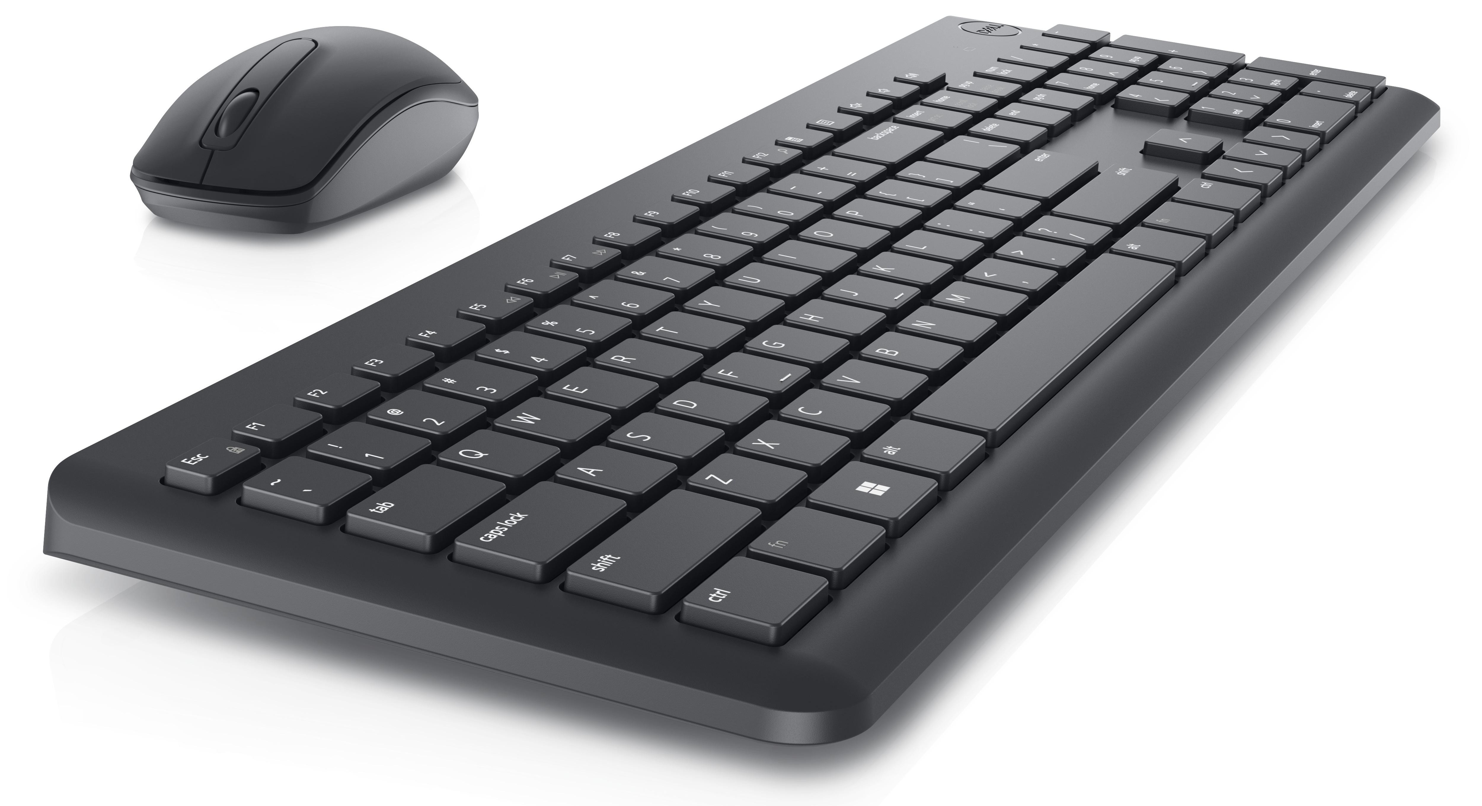Dell Zestaw bezprzewodowy klawiatura + mysz KM3322W - zdjęcie 1
