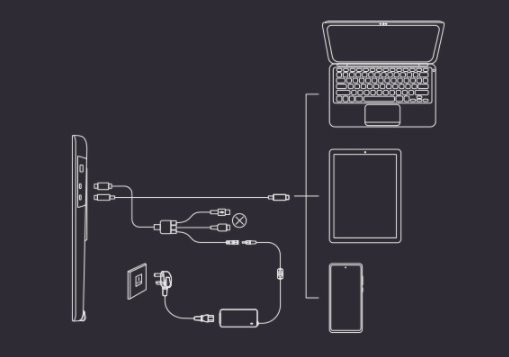 Tablet graficzny Huion Kamvas 24 - zdjęcie 10