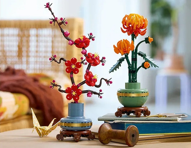 LEGO ICONS 10369 Botanicals - Kwiat śliwy - zdjęcie 7