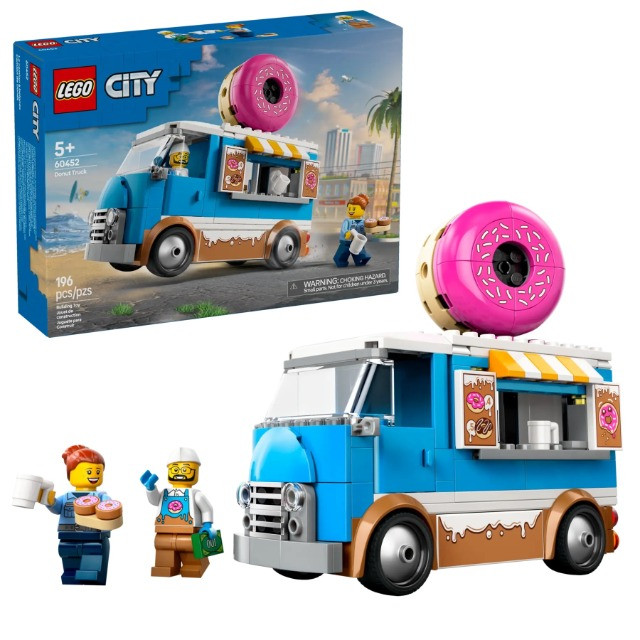 LEGO CITY 60452 Mobilna pączkarnia - zdjęcie 1