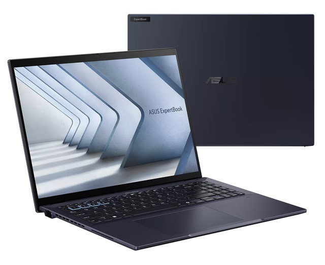 ASUS ExpertBook B5 B5604CVA-Q90135X i5-1335U 16.0"WUXGA 300nits AG Wide View 16GB DDR5 SSD512 Intel Iris Xe Graphics Cam1080p Backlit Kb 63WHrs W11Pro Black 3Y OnSite - zdjęcie 1