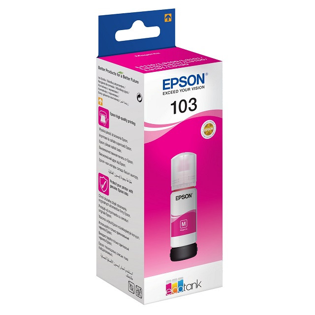 EPSON Tusz Czerwony 103=C13T00S34A, 70 ml - zdjęcie 1