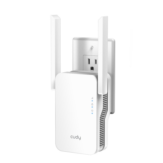 Wzmacniacz sygnału WIFI CUDY RE1800 LAN 1xGigabit AX1800 Dual Band Wi-Fi 6 Mesh - zdjęcie 3