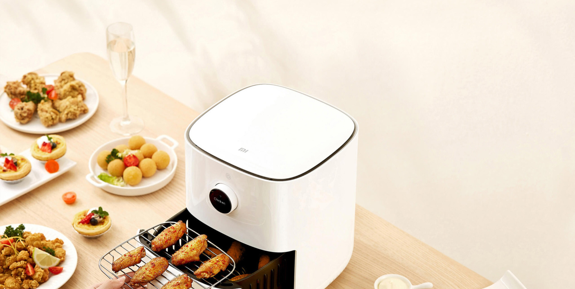 Frytownica beztłuszczowa Xiaomi Mi Smart Air Fryer 3.5l - zdjęcie 11